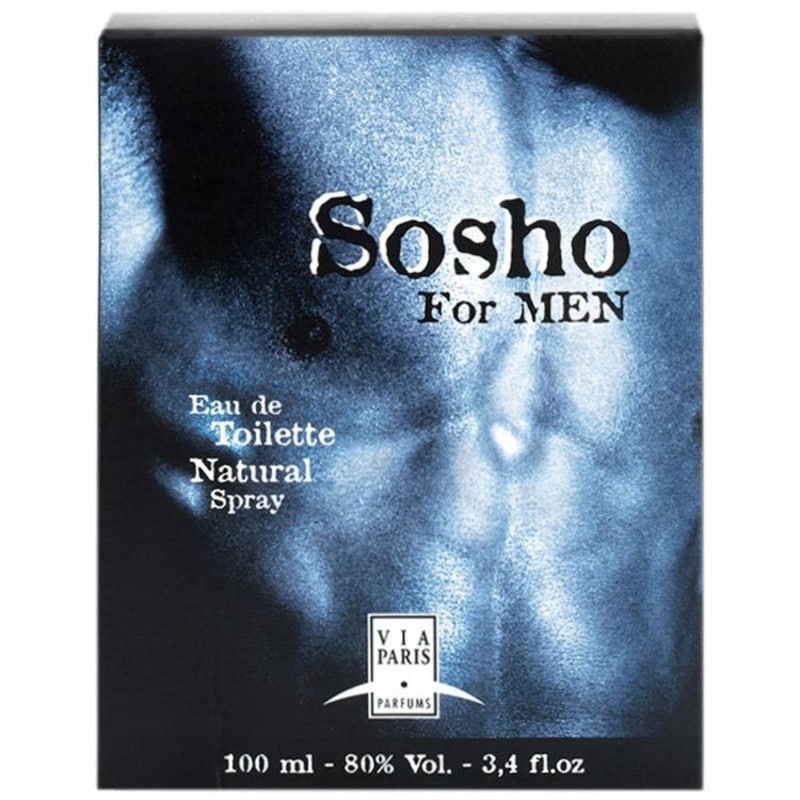 Sosho For Men Via Paris Eau de Toilette - Perfume Masculino 100ml