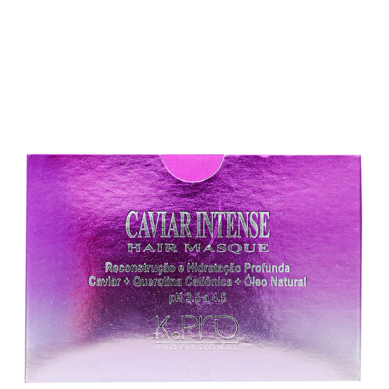 K.Pro Caviar Intense Hair Masque - Máscara de Tratamento 165g