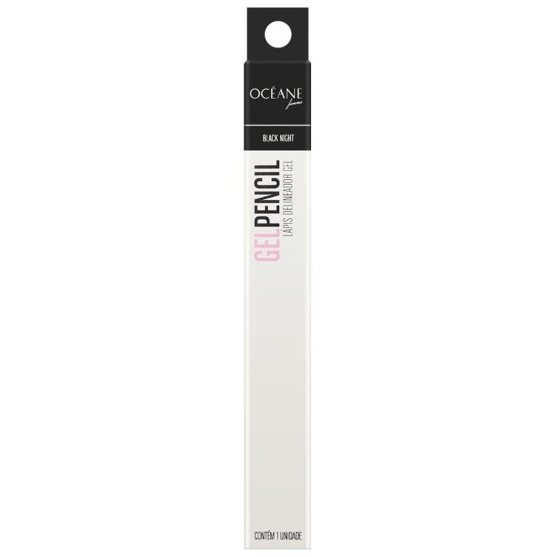 Océane Femme Gel Pencil Black Night - Lápis de Olho 1,8g
