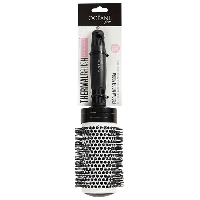Océane Femme Thermal Brush 53 Branca - Escova Térmica Modeladora