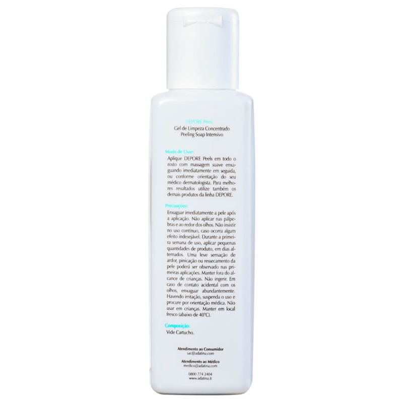Ada Tina Depore Peels - Gel de Limpeza Concentrado 100g