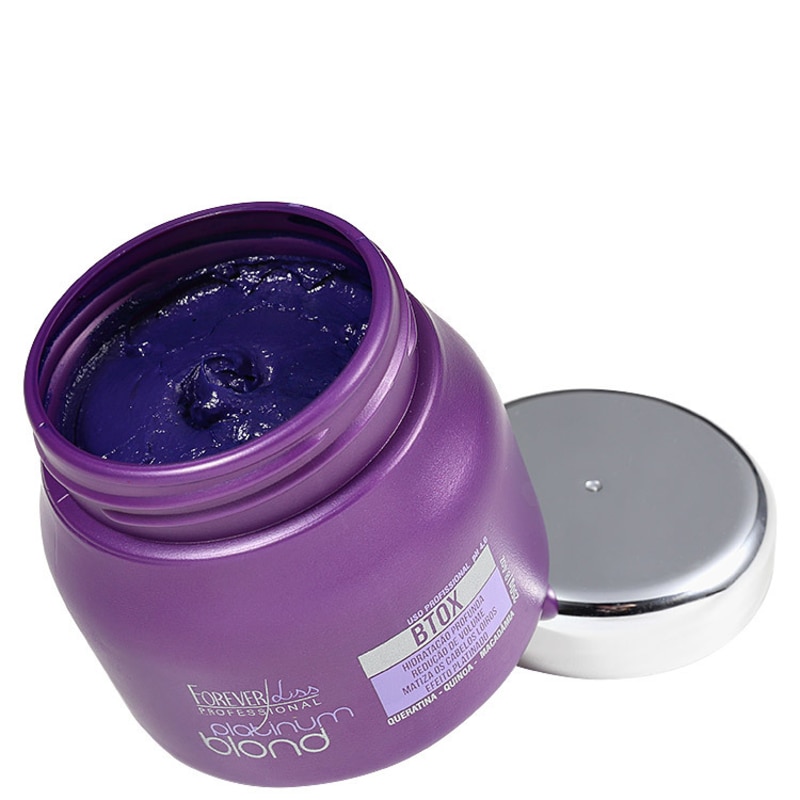 Forever Liss Professional Platinum Blond - Redutor de Volume Matizador 250g