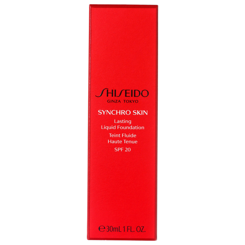 Shiseido Synchro Skin Lasting Liquid Foundation FPS 20 N4 Neutral 4 - Base Líquida 30ml
