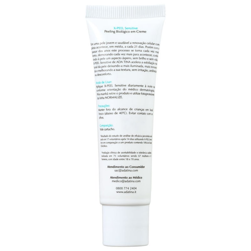 Ada Tina X-Peel Sensitive - Rejuvenescedor Facial 30ml