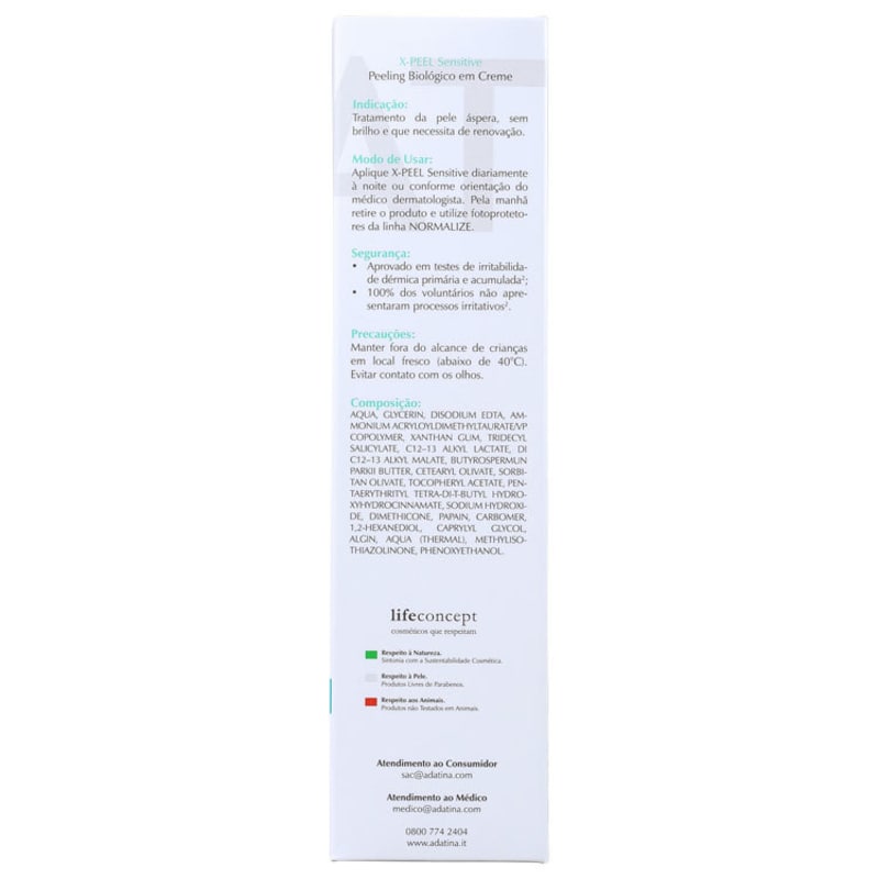 Ada Tina X-Peel Sensitive - Rejuvenescedor Facial 30ml