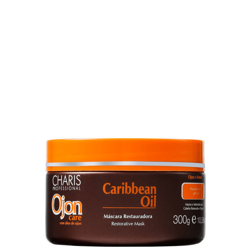 Charis Ojon Care Caribbean Oil Restauradora - Máscara de Tratamento 300g