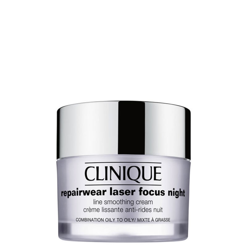 Clinique Repairwear Laser Focus Night Line Smoothing Cream 3 e 4 (pele oleosa) - Creme Noturno 50ml
