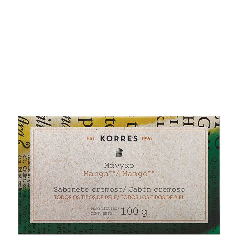 Korres Manga - Sabonete em Barra 100g