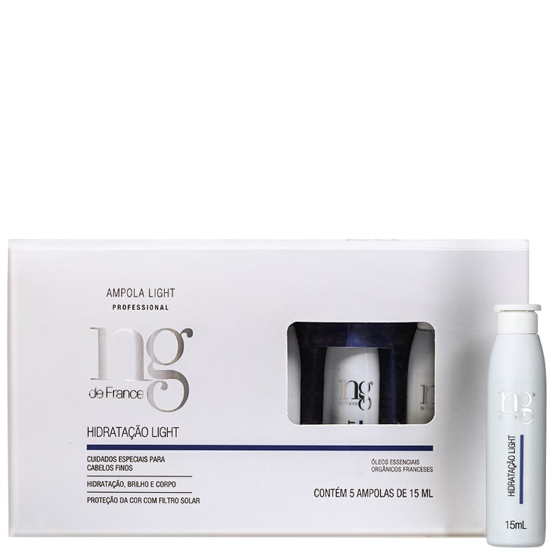 NG de France Light Hidratação Light - Ampola 5x 15ml