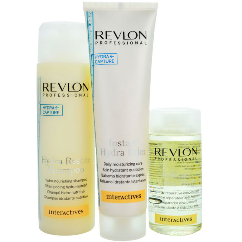 Revlon Professional Hydra Balm Elixir Kit (3 Produtos)