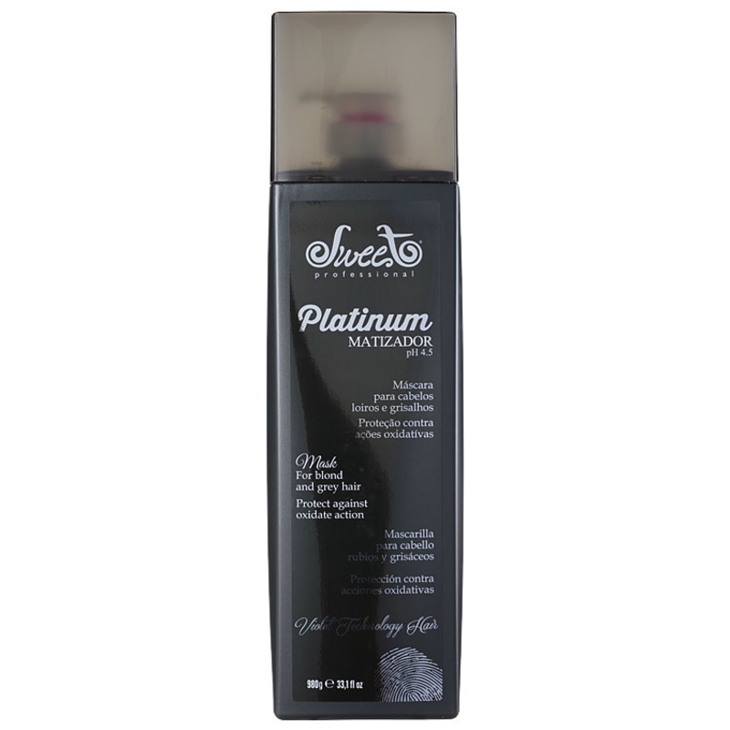 Sweet Hair Merci Platinum - Máscara Matizadora 980g