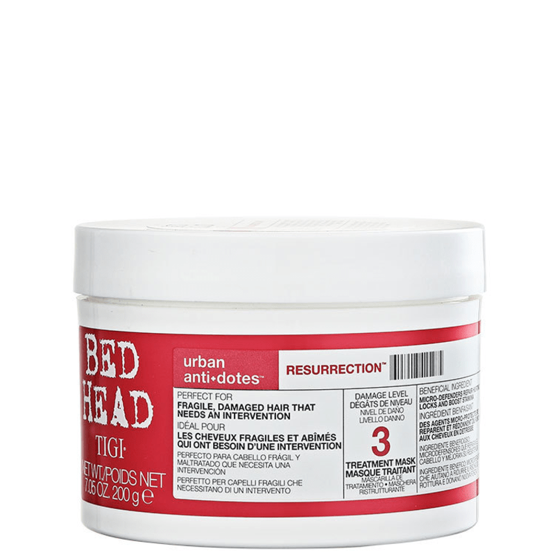 TIGI Bed Head Urban Anti+Dotes #3 Resurrection Treatment Mask - Máscara de Tratamento 200g