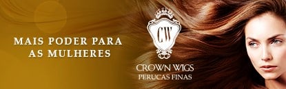 Crown Wigs Perucas de Cabelo