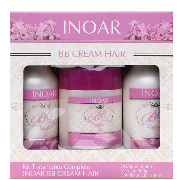 Inoar BB Cream Hair Trio Kit (3 Produtos)