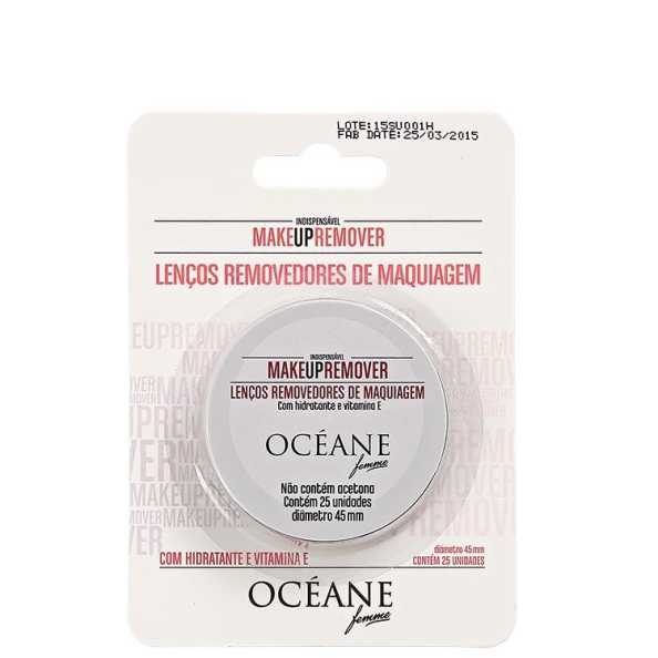 Océane Femme Make Up Remover - Lenço Demaquilante (25 unidades)