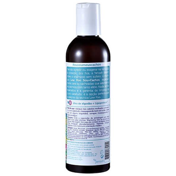Yenzah Sou + Cachos - Shampoo Low Poo 240ml