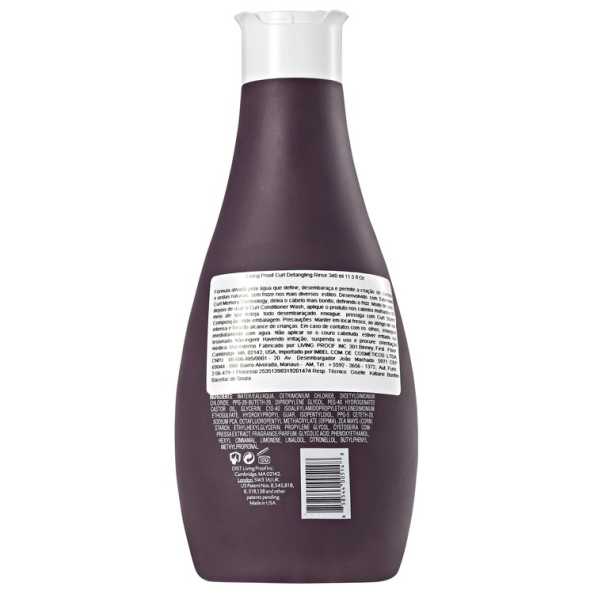 Living Proof Curl Detangling Rinse - Tratamento Desembaraçante 340ml