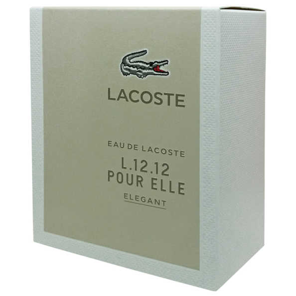L.12.12 Pour Elle Elegant Lacoste Eau de Toilette - Perfume Feminino 30ml