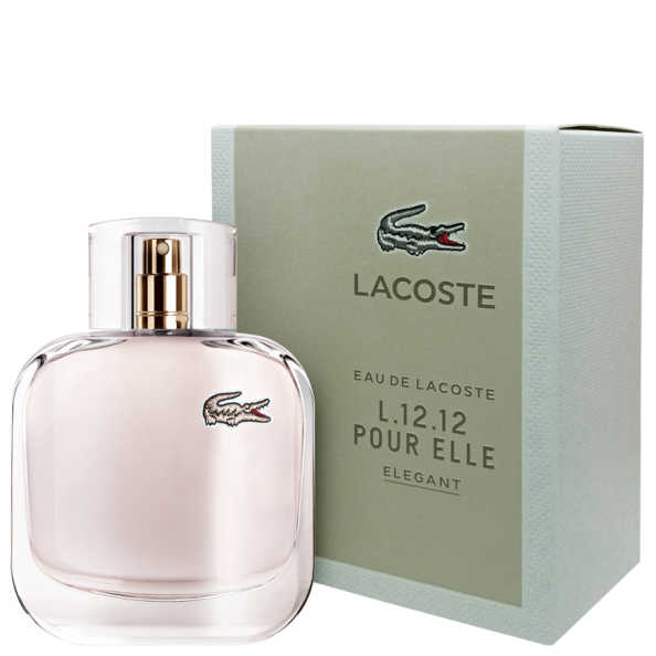 L.12.12 Pour Elle Elegant Lacoste Eau de Toilette - Perfume Feminino 30ml