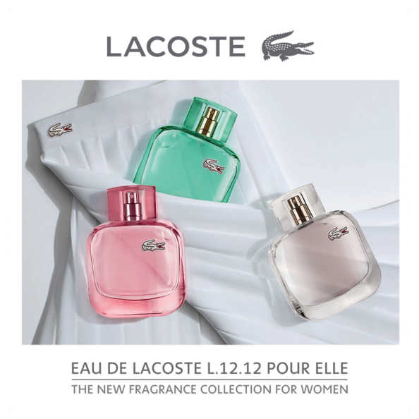 L.12.12 Pour Elle Elegant Lacoste Eau de Toilette - Perfume Feminino 30ml