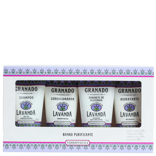 Kit Banho Granado Terrapeutics Lavanda (4 produtos)