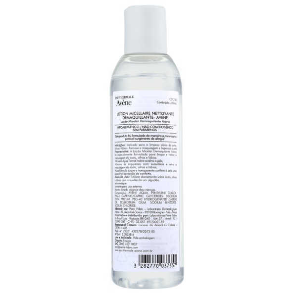Avène Lotion Micellaire - Água Demaquilante 200ml