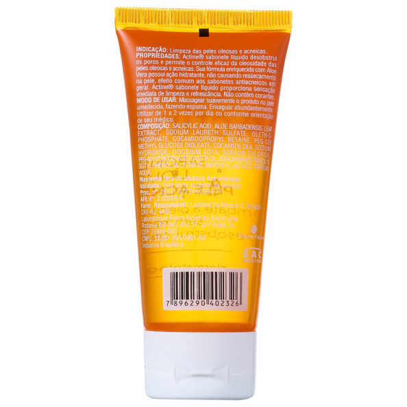 Darrow Actine Pele Acneica - Sabonete Líquido Facial 60ml