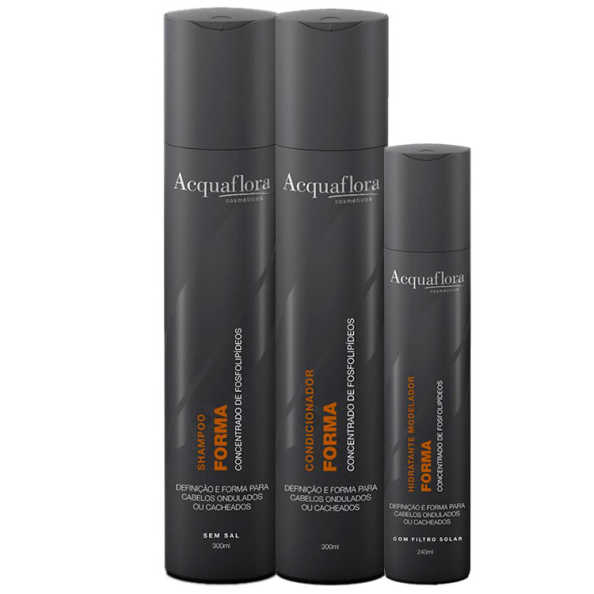 Acquaflora Forma Modelador Kit (3 Produtos)
