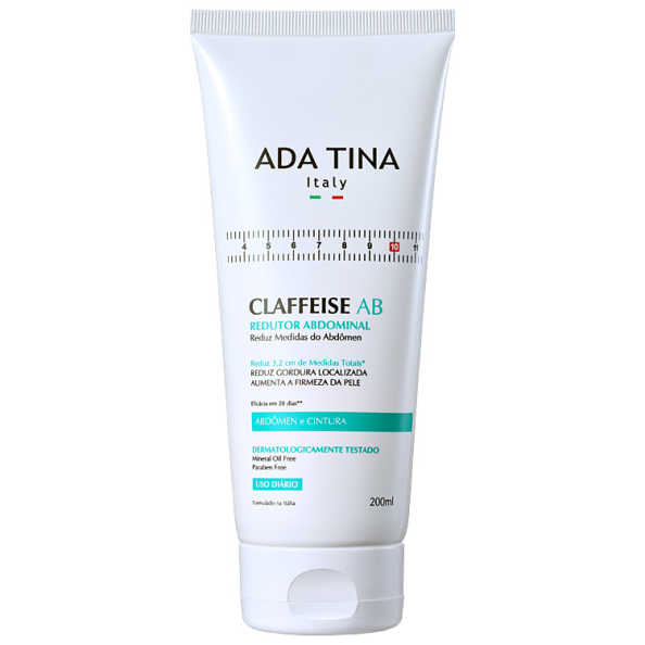 Ada Tina Claffeise AB - Creme Redutor Abdominal 200ml