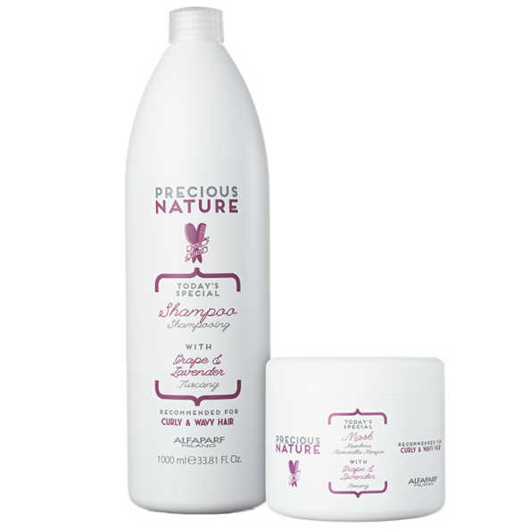 Alfaparf Precious Nature Grape & Lavender Salon Duo Kit (2 Produtos)