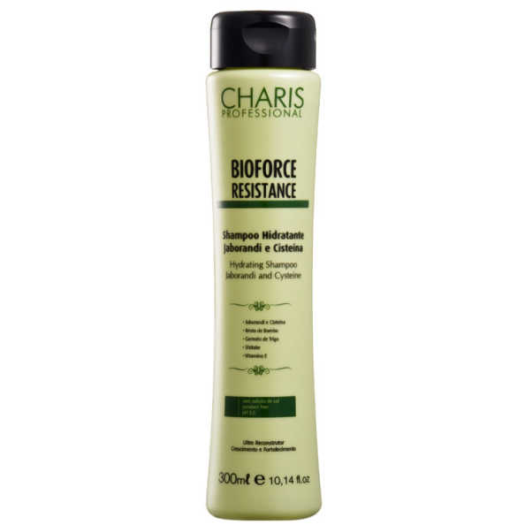 Charis Bioforce Resistance Shampoo Hidratante Jaborandi e Cisteína - Shampoo 300ml