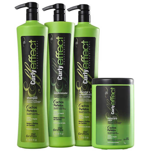 Griffus Curly Effect Complete Kit (4 Produtos)
