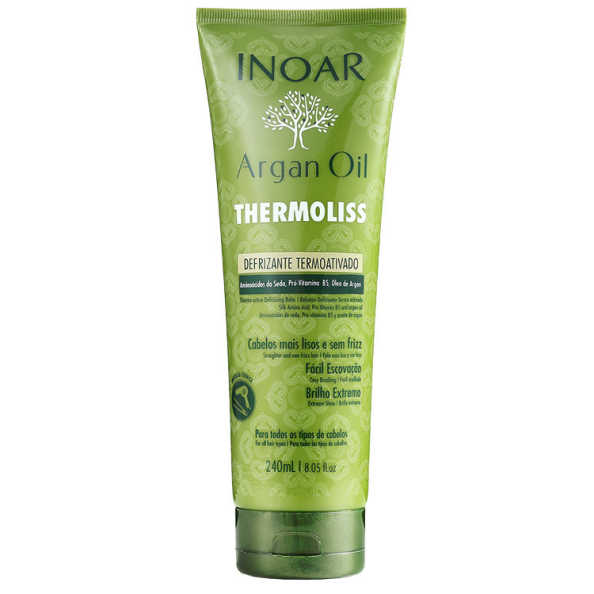 Inoar Thermoliss Glätte Behandlung – 200 Ml, Für Glattes, Gepflegtes Haar Nach Dem Waschen