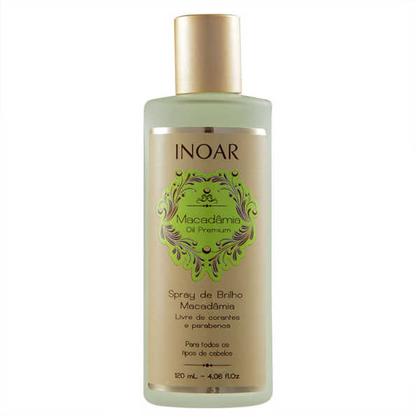 Inoar Macadâmia Oil Premium Spray de Brilho - 120ml