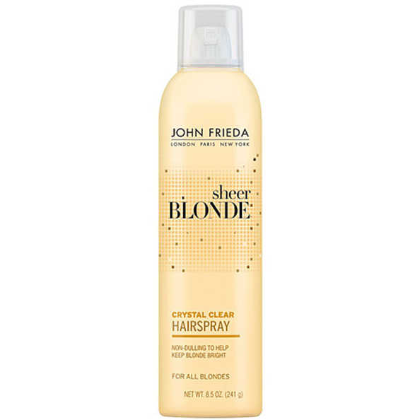 John Frieda Sheer Blonde Crystal Clear Shape & Shimmer Hairspray