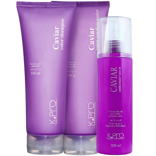 Kit K.Pro Caviar Cabelos Finos (3 Produtos)