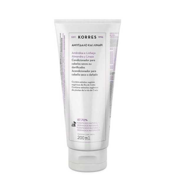 Korres Amêndoa e Linhaça - Condicionador 200ml