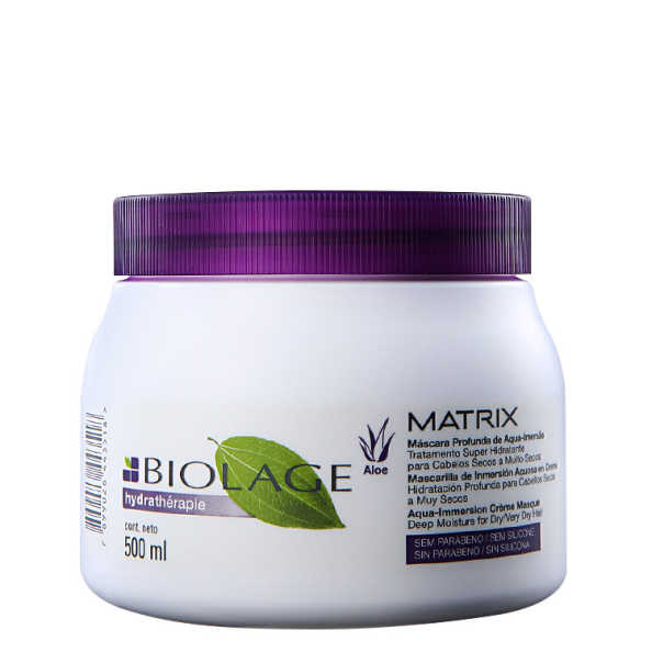 Matrix Biolage Hydrathérapie Máscara Profunda de Aqua-Imersão - Tratamento 500g