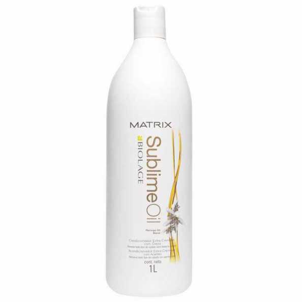 Matrix Biolage Sublime Oil Condicionador Extra Cremoso Com Óleos - Condicionador 1000ml