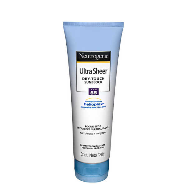 Neutrogena Ultra Sheer FPS 55 - Protetor Solar Facial 120g