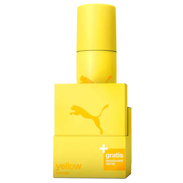 Conjunto Yellow Puma Feminino - Eau de Toilette 40ml + Desodorante 150ml