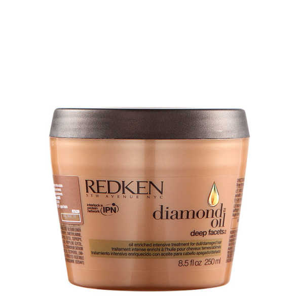 Redken Diamond Oil Deep Facets Mask - Máscara de Tratamento 250ml