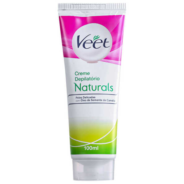 Veet Naturals Camélia - Creme Depilatório 100ml